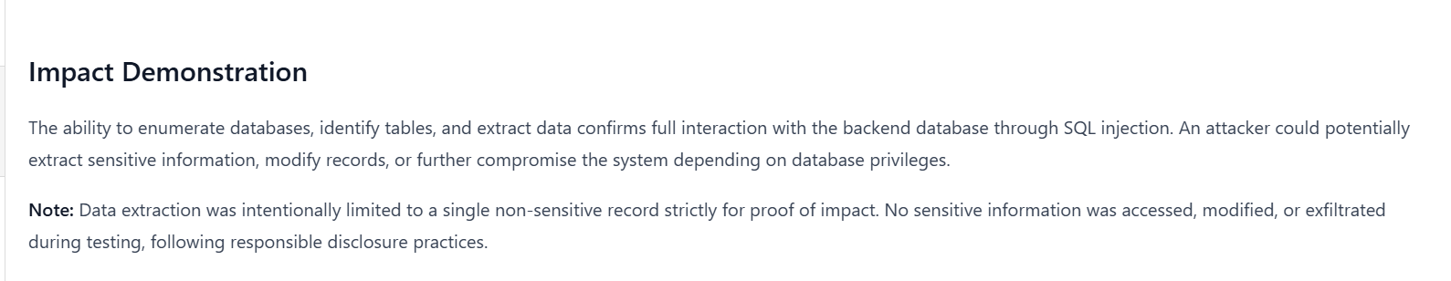 Partial data chunk retrieved as minimal proof of concept